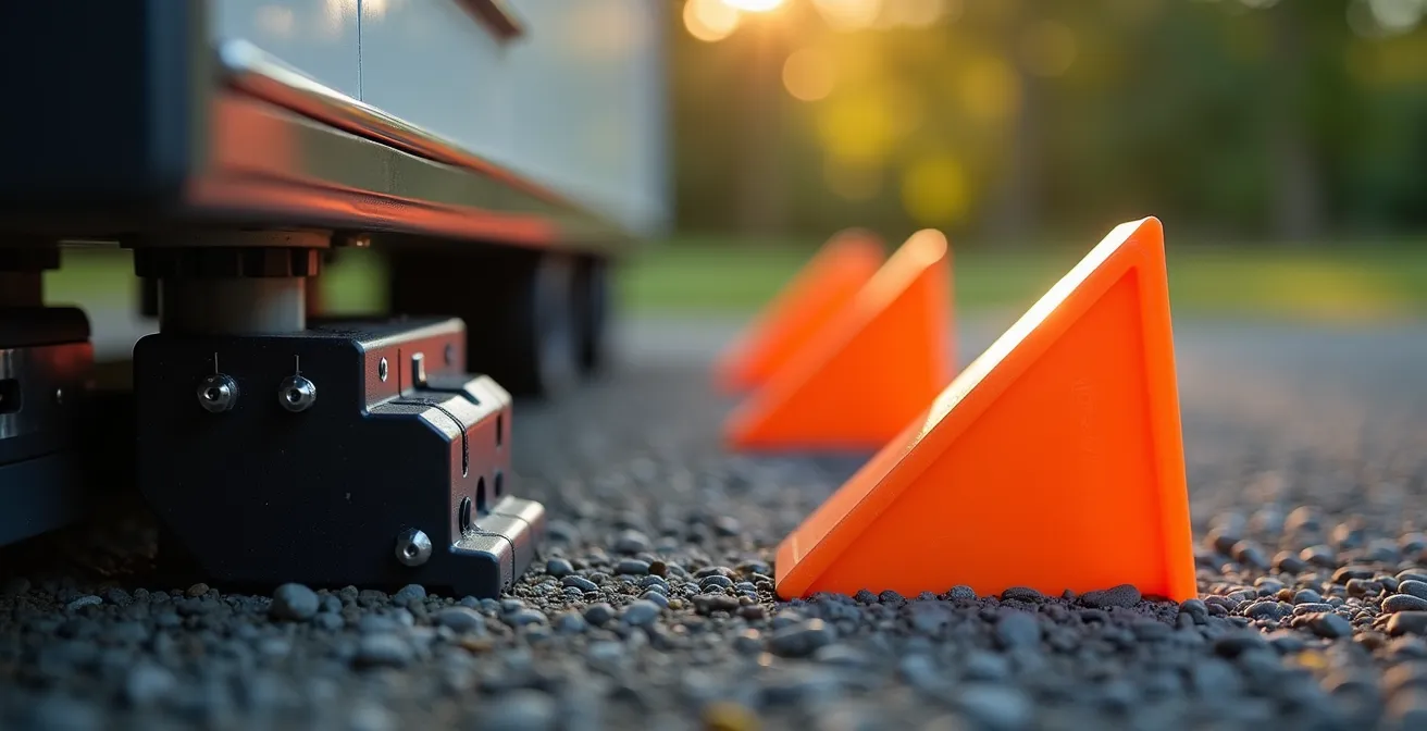 Vergleich zwischen hydraulischen Hubstützen und manuellen Auffahrkeilen für Wohnmobile