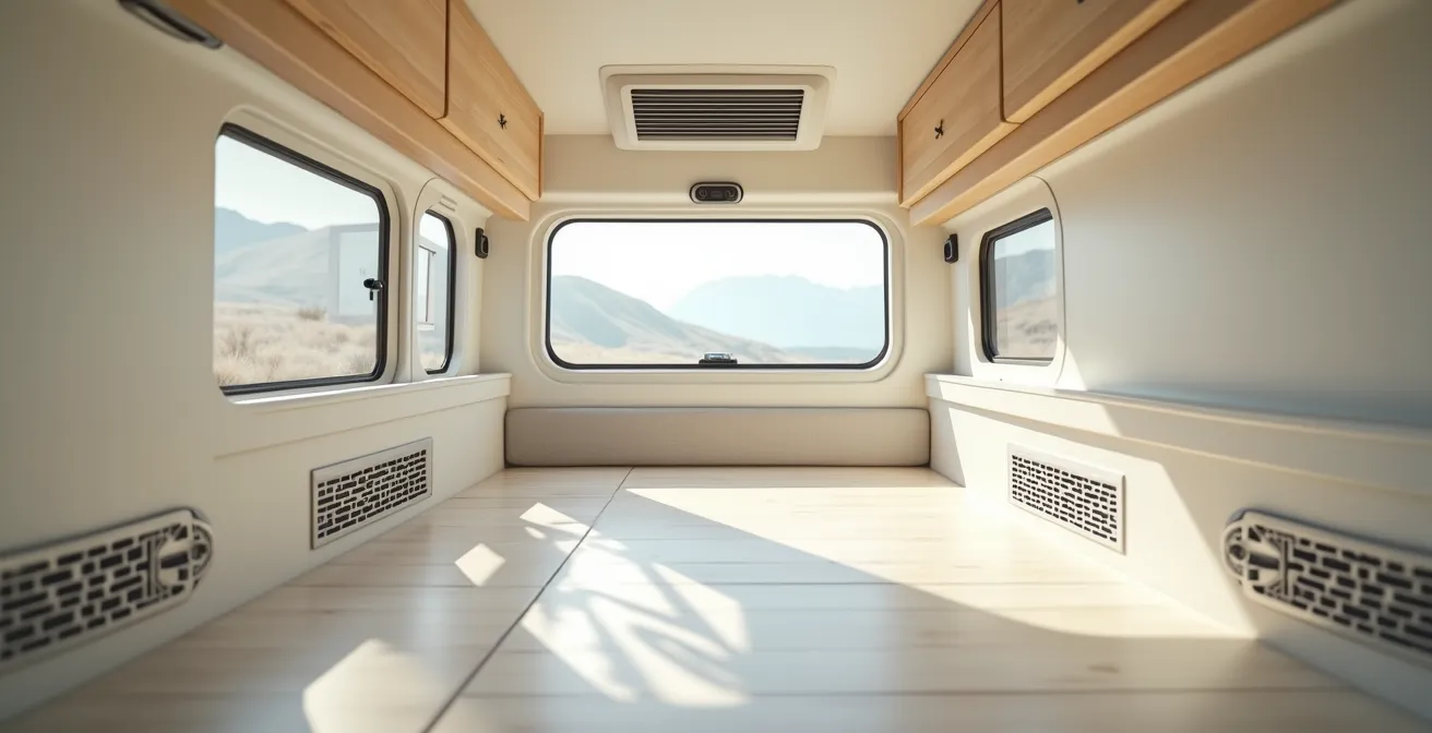 Infografik der Zwangslüftungsöffnungen am Wohnmobil